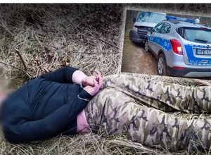Busem staranował radiowóz, a po wszystkim zamknął się w aucie. Dramatyczny pościg [WIDEO]