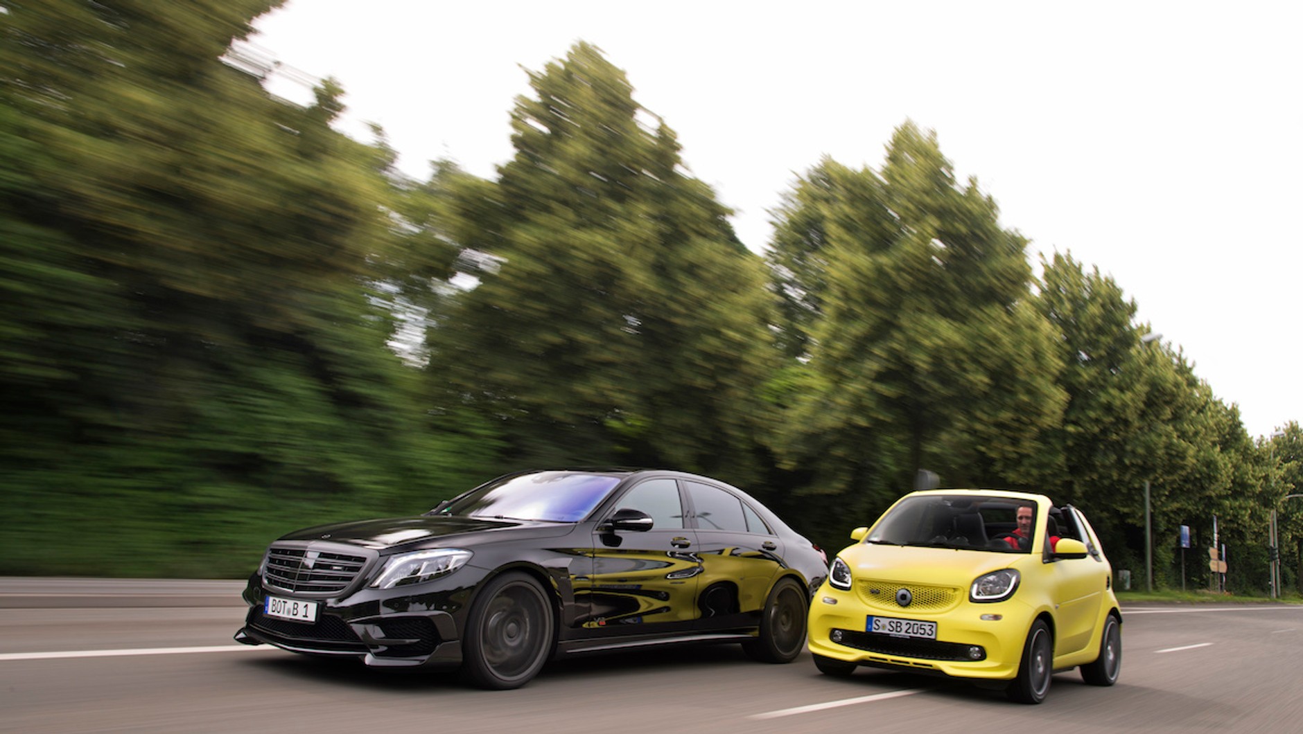 Smart Brabus kontra Brabus Rocket 900 - Proca i rakieta