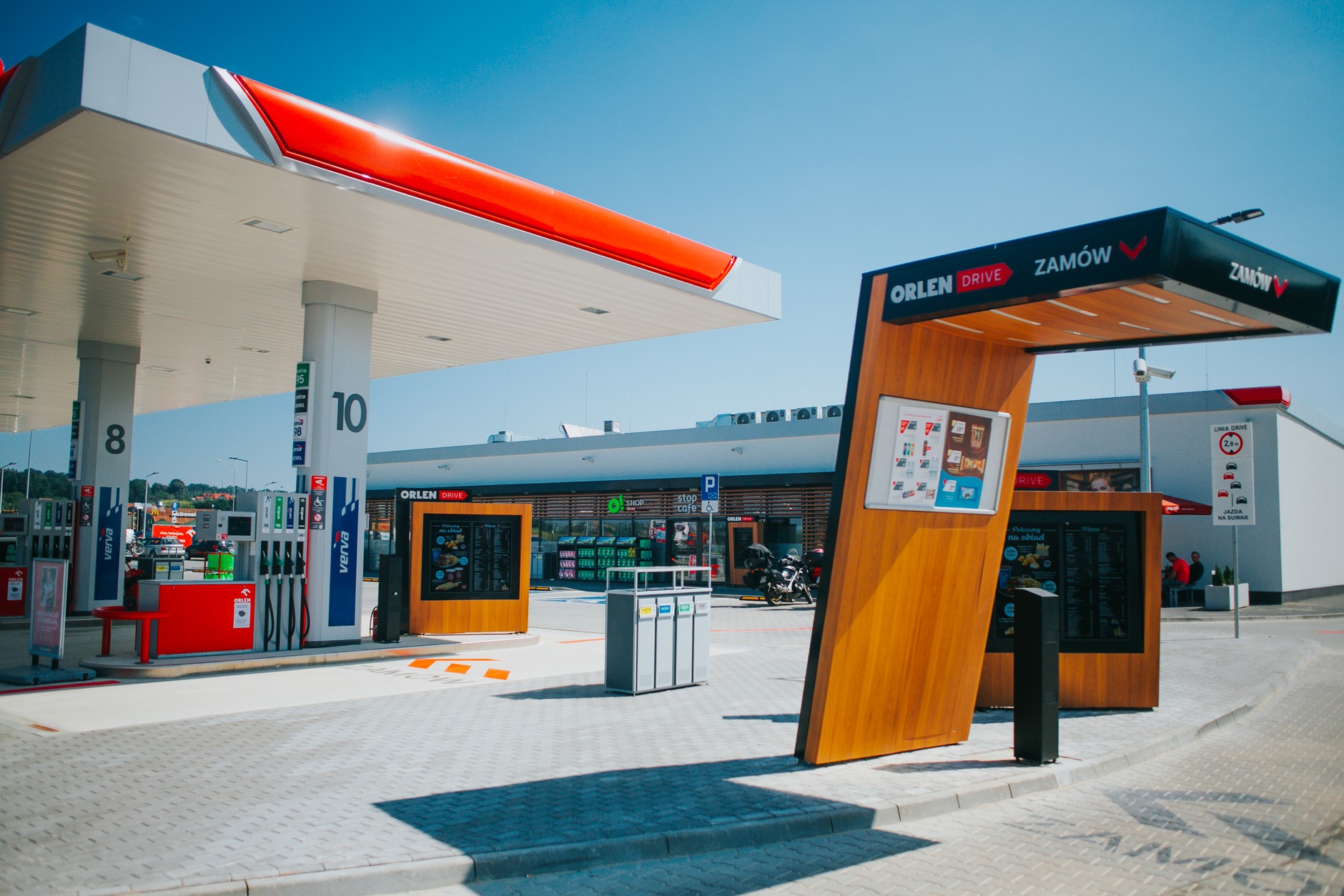 Stacja Orlen Wisznia z punktem obsługi drive-through