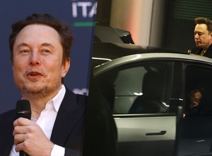 Elon Musk wylądował w Krakowie. Wiemy, jakim autem jeździ po Polsce