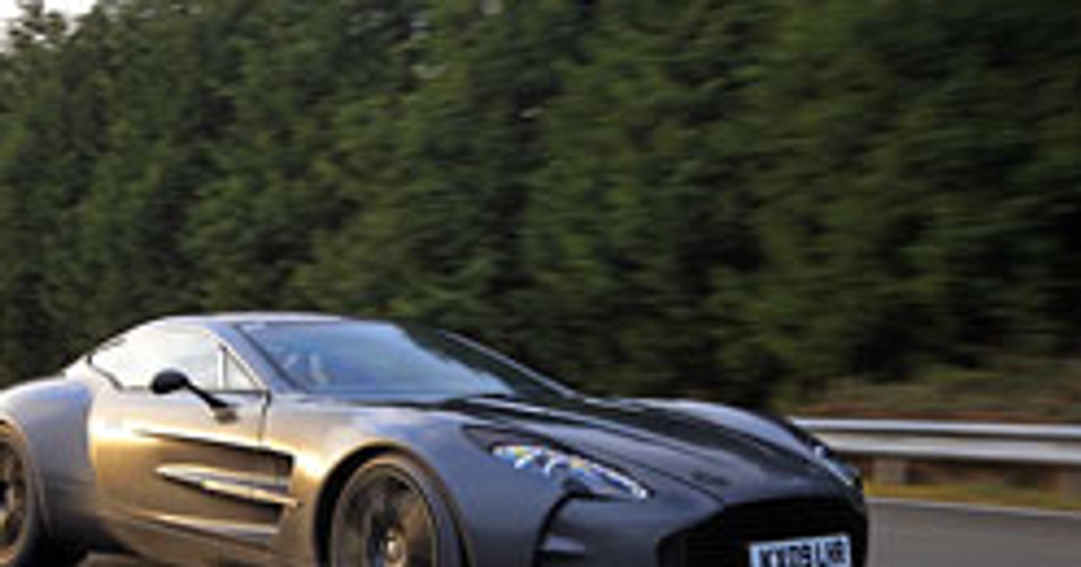 Aston Martin One-77: rozpędzony do 354 km/h
