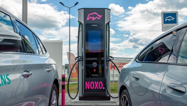 Stacja ultraszybkiego ładowania Siemensa