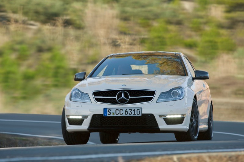 Mercedes C 63 AMG coupe V8