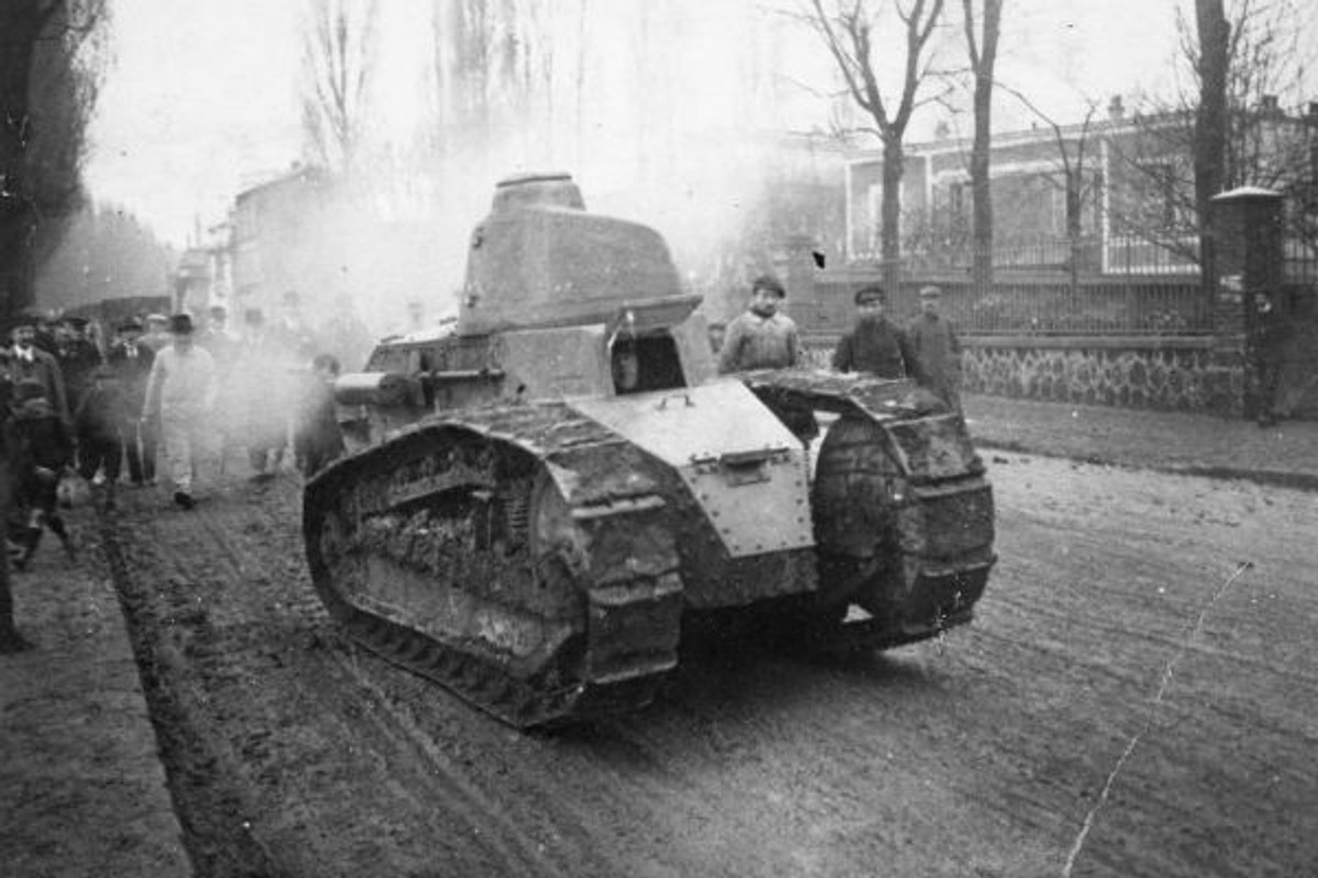 Czołg Renault FT-17 1917 r.