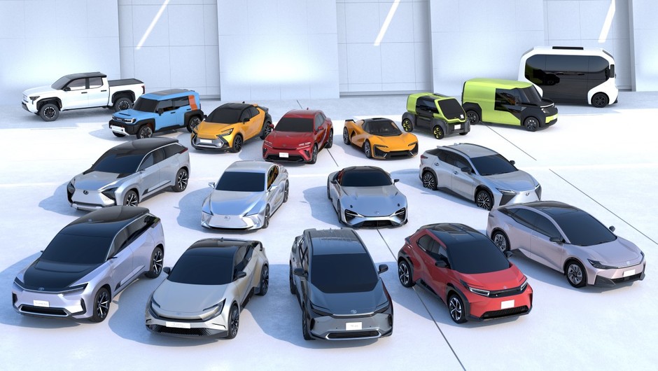 Toyota BEV line-up