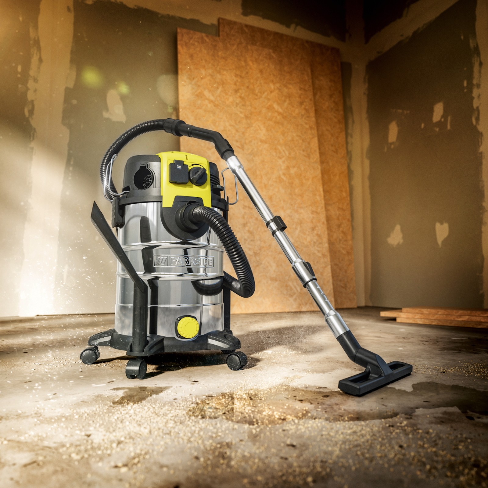 Odkurzacz garażowy z Lidla