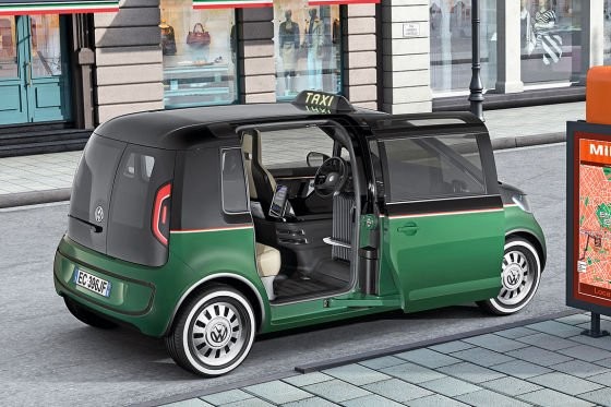 Modne E-Taxi od Volkswagena