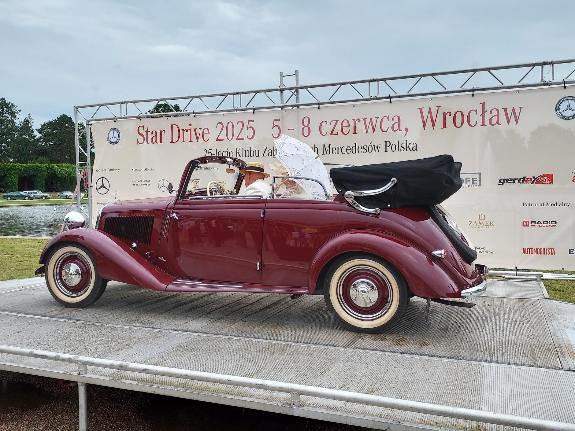 Zlot zabytkowych Mercedesów Wrocław 2025