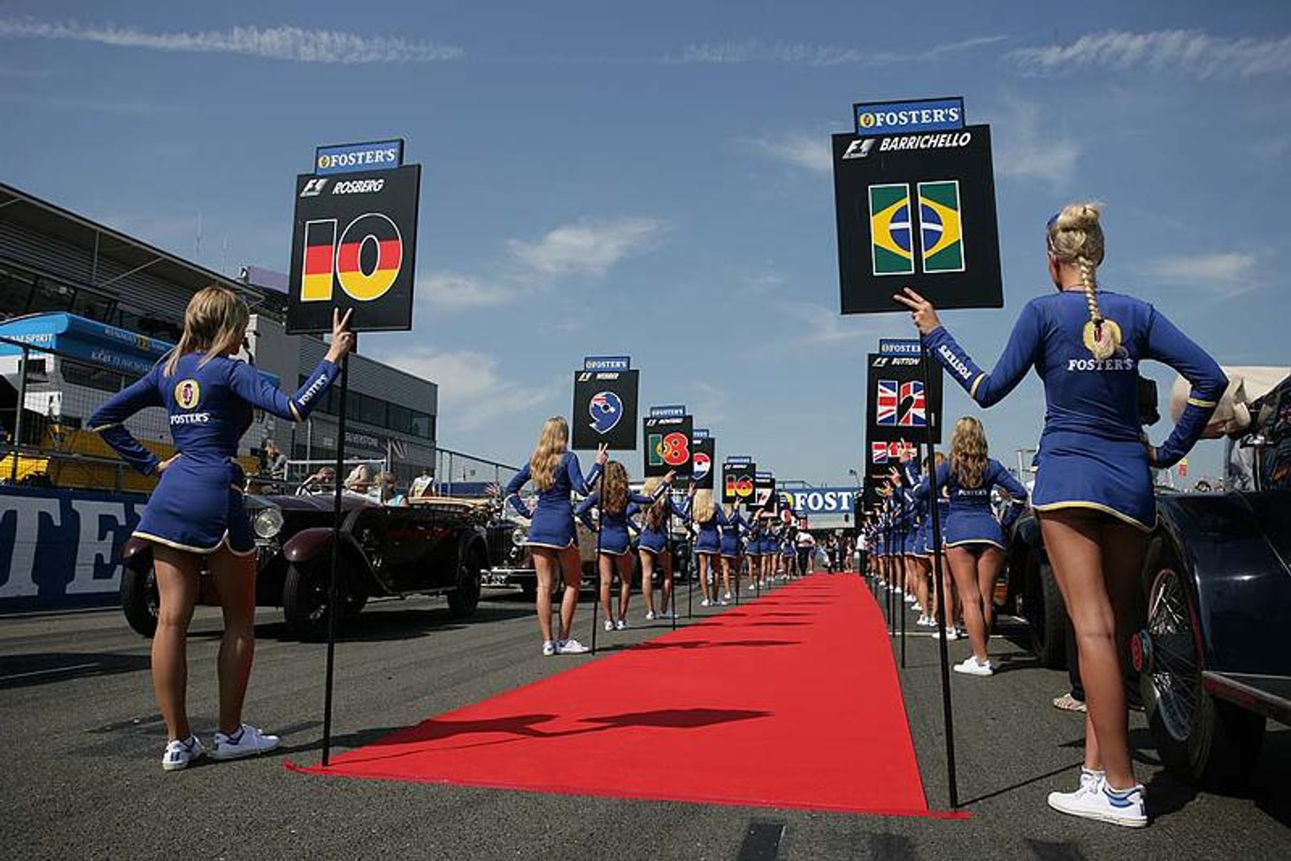 Formuła 1: najpiękniejsze dziewczyny (fotogaleria)