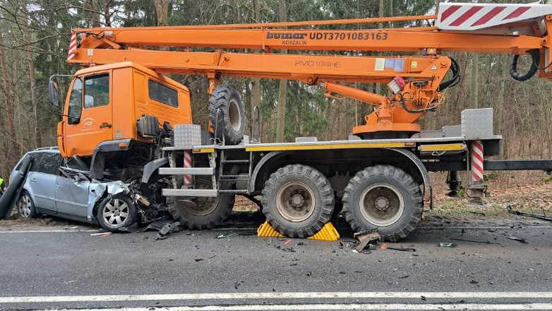 Koszmarny wypadek w Giżycku