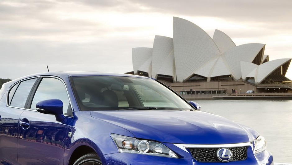 Sportowy Lexus po premierze w Sydney