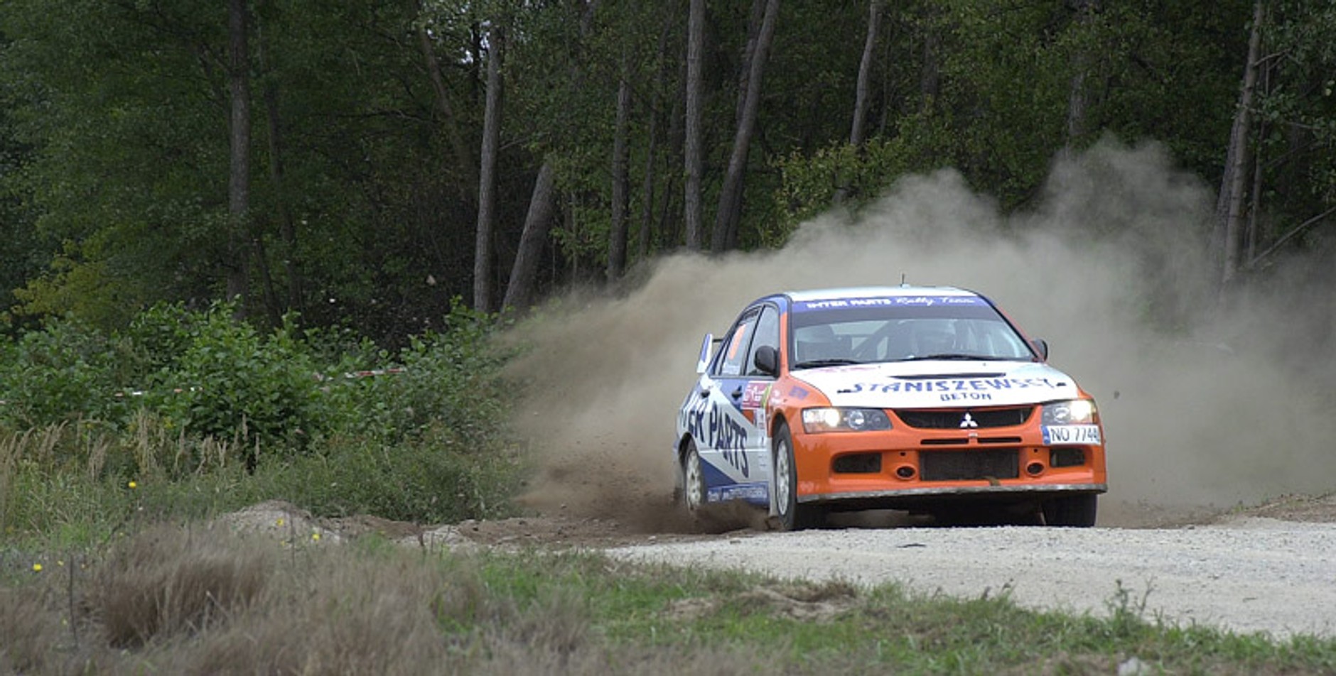 Rajd Orlen 2008: tak wyglądała rywalizacja (fotogaleria)