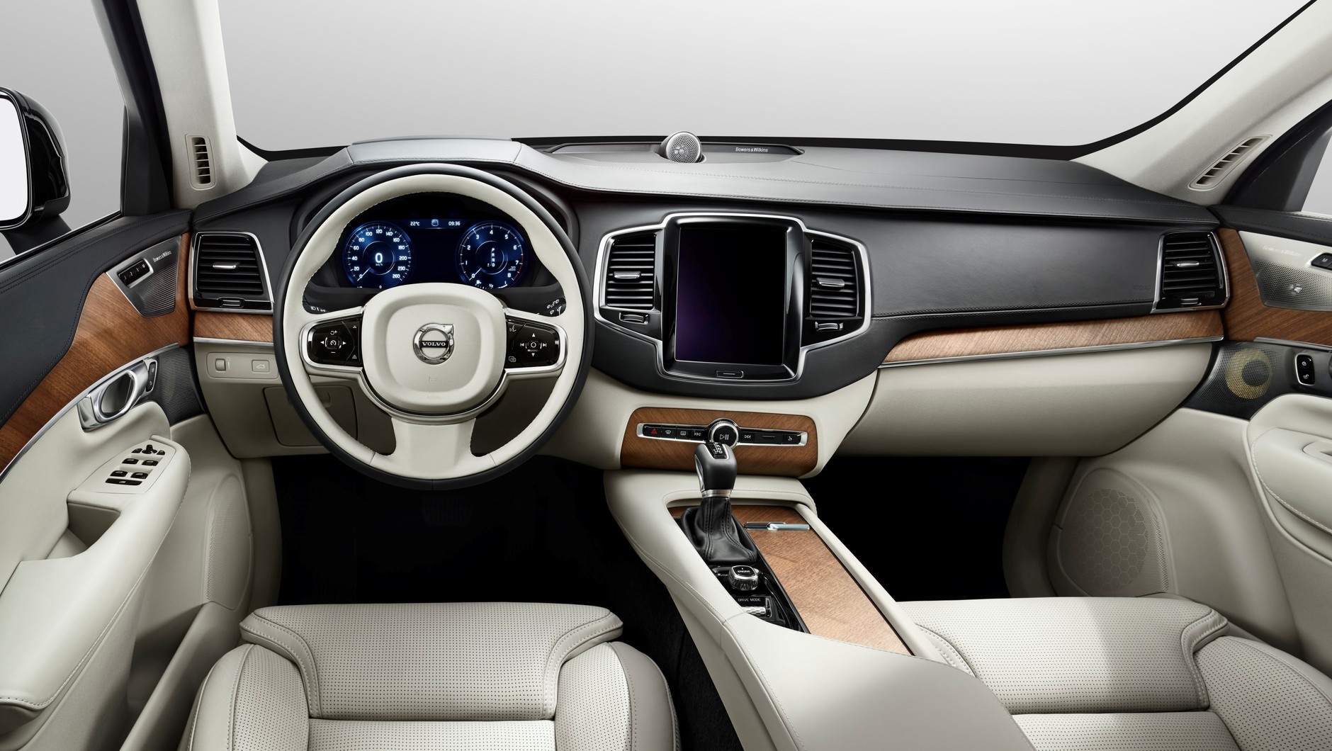 Wnętrze nowego Volvo XC90. Auto zostanie zaprezentowane już wkrótce.