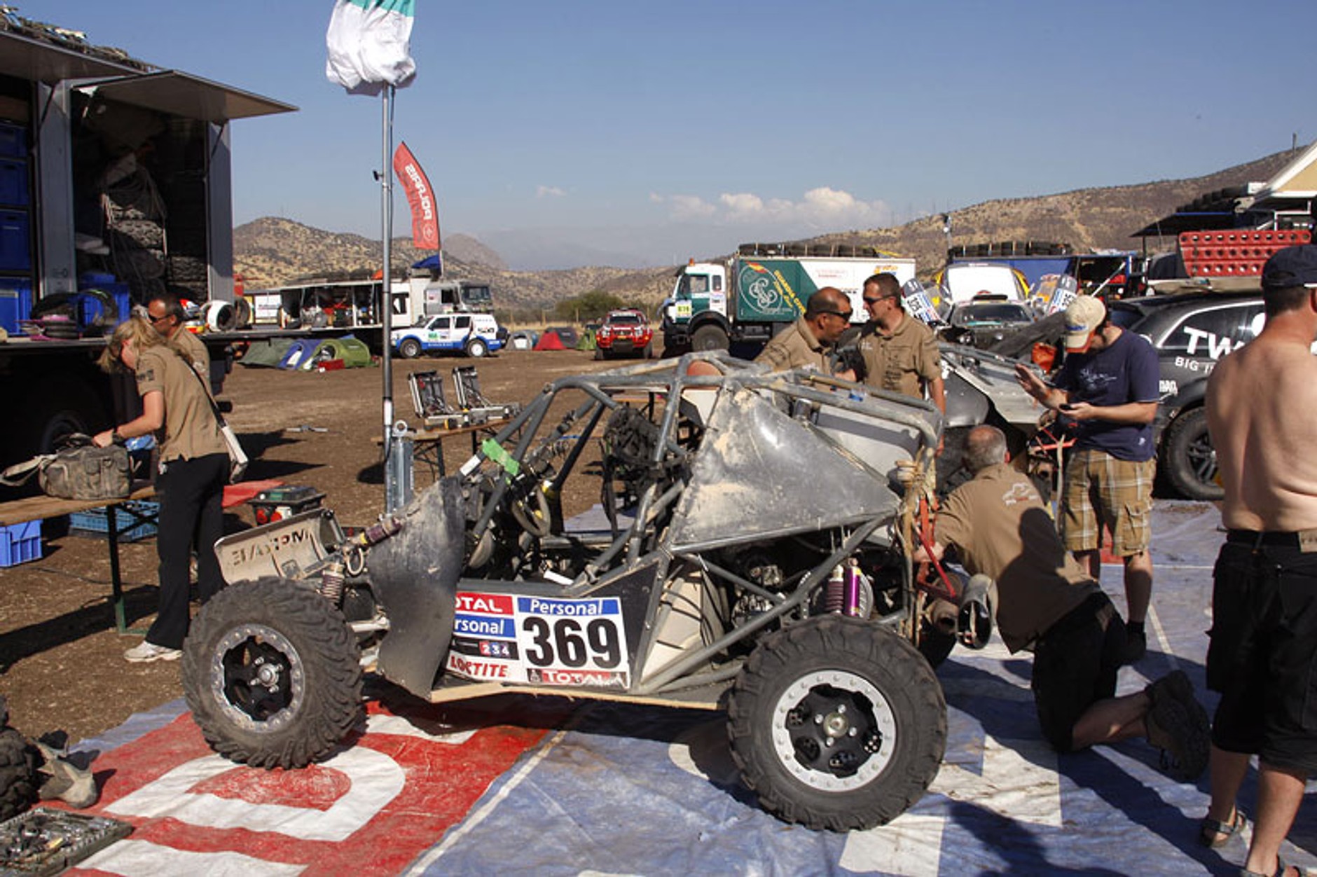 Rajd Dakar 2010: Przygoński - 7, Sonik traci (13. etap na żywo, wyniki, foto)