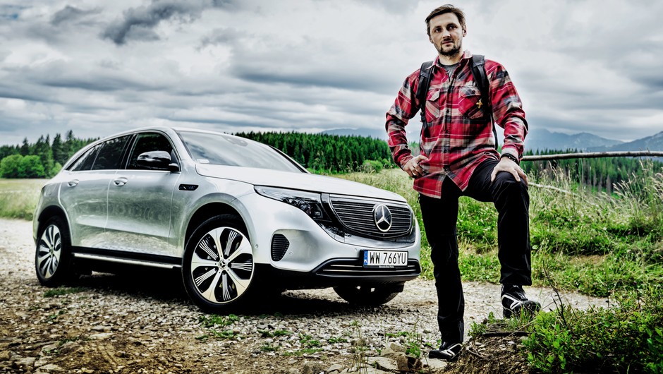Andrzej Bargiel ambasadorem Mercedesa EQC