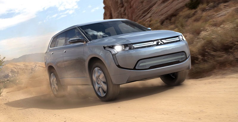 Tokio 2009: Mitsubishi PX-MiEV - hybrydowy crossover (fotogaleria)