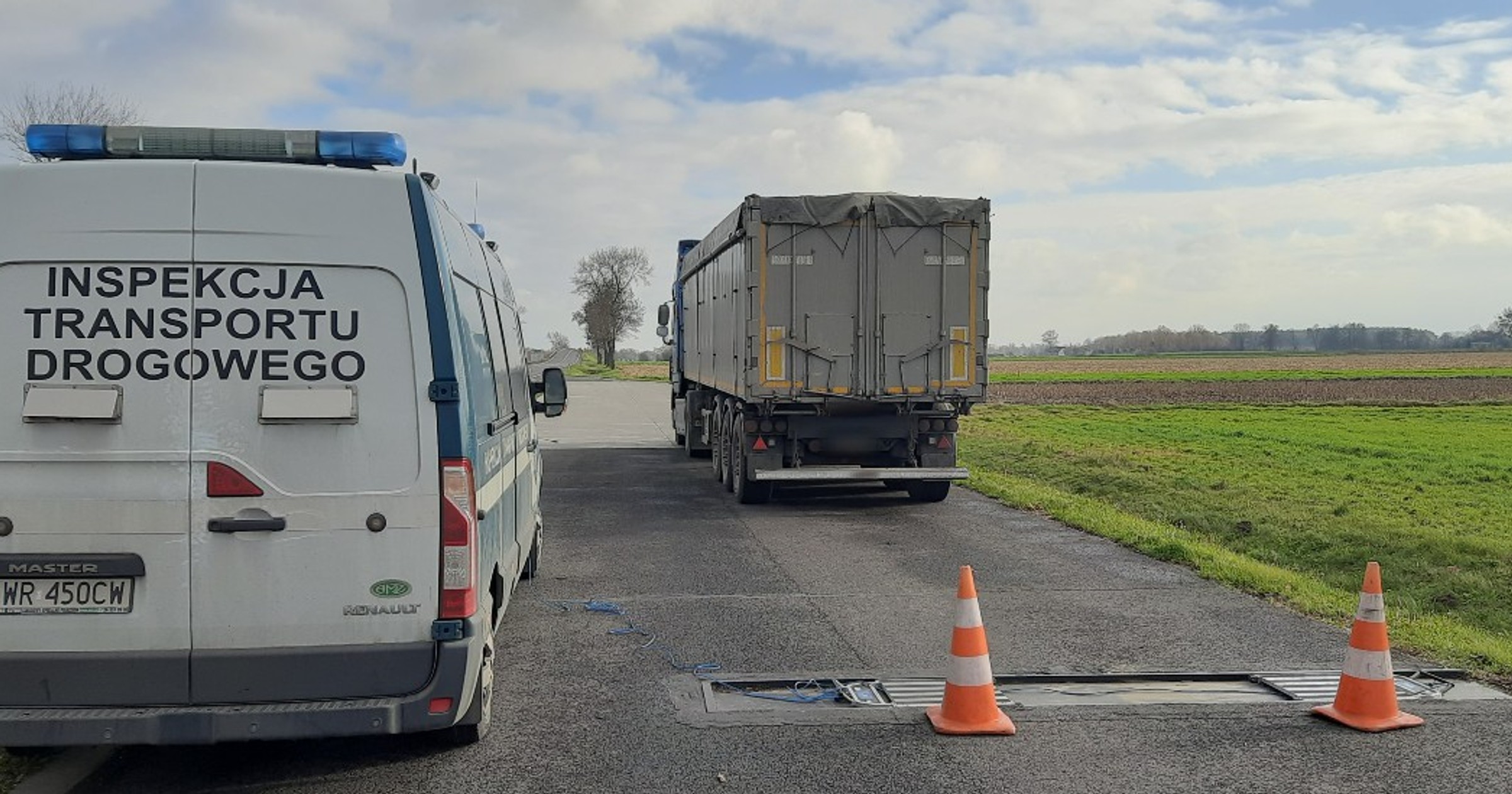 "Wanna" była przeładowana. Kierowca wiózł za dużo buraków