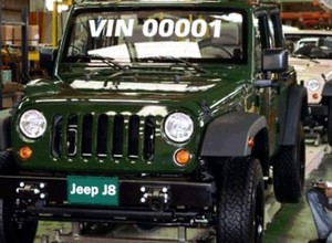 Jeep J8 już w produkcji