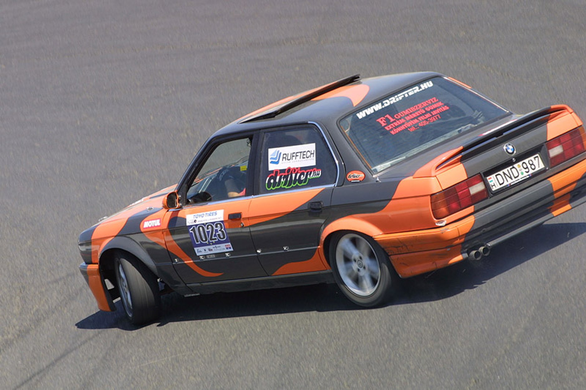 King of Europe Drift 2007: jazda bokiem (fotogaleria)