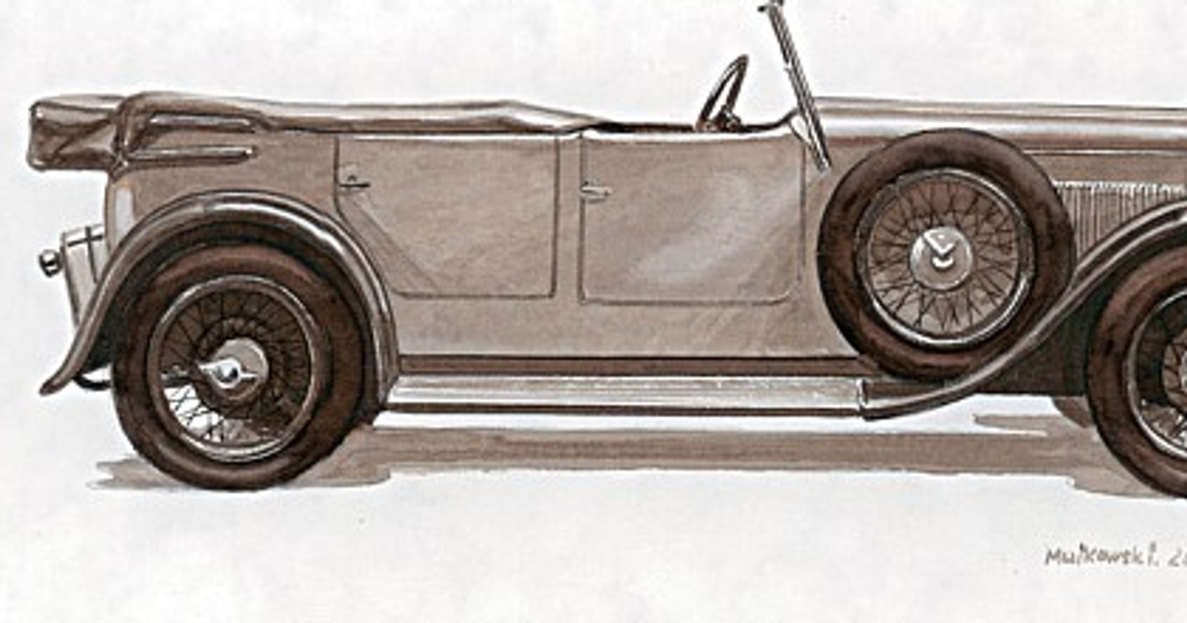 Alvis Silver Eagle 1931 rok Anglia