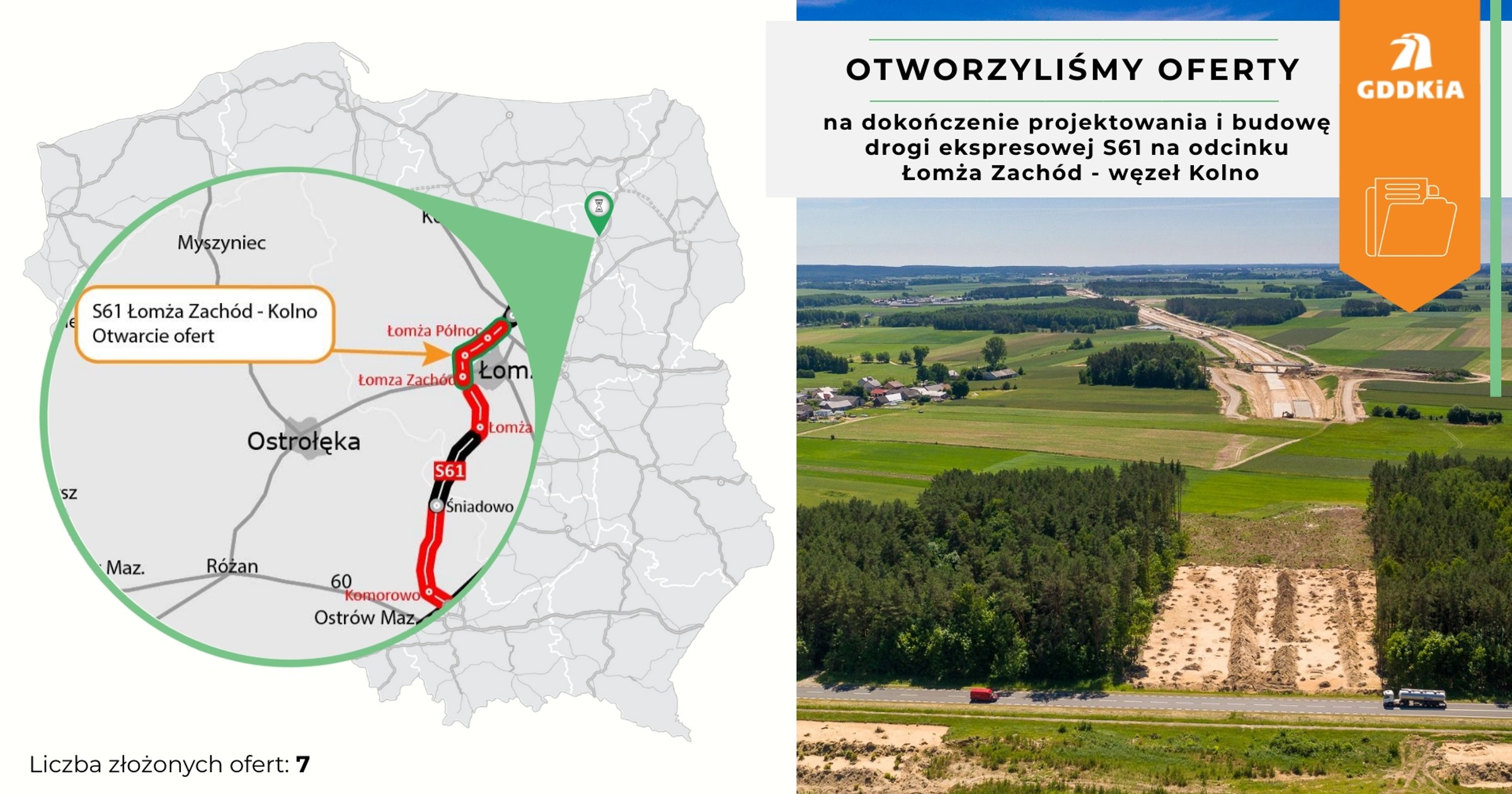 Siedem firm chce budować obwodnicę Łomży