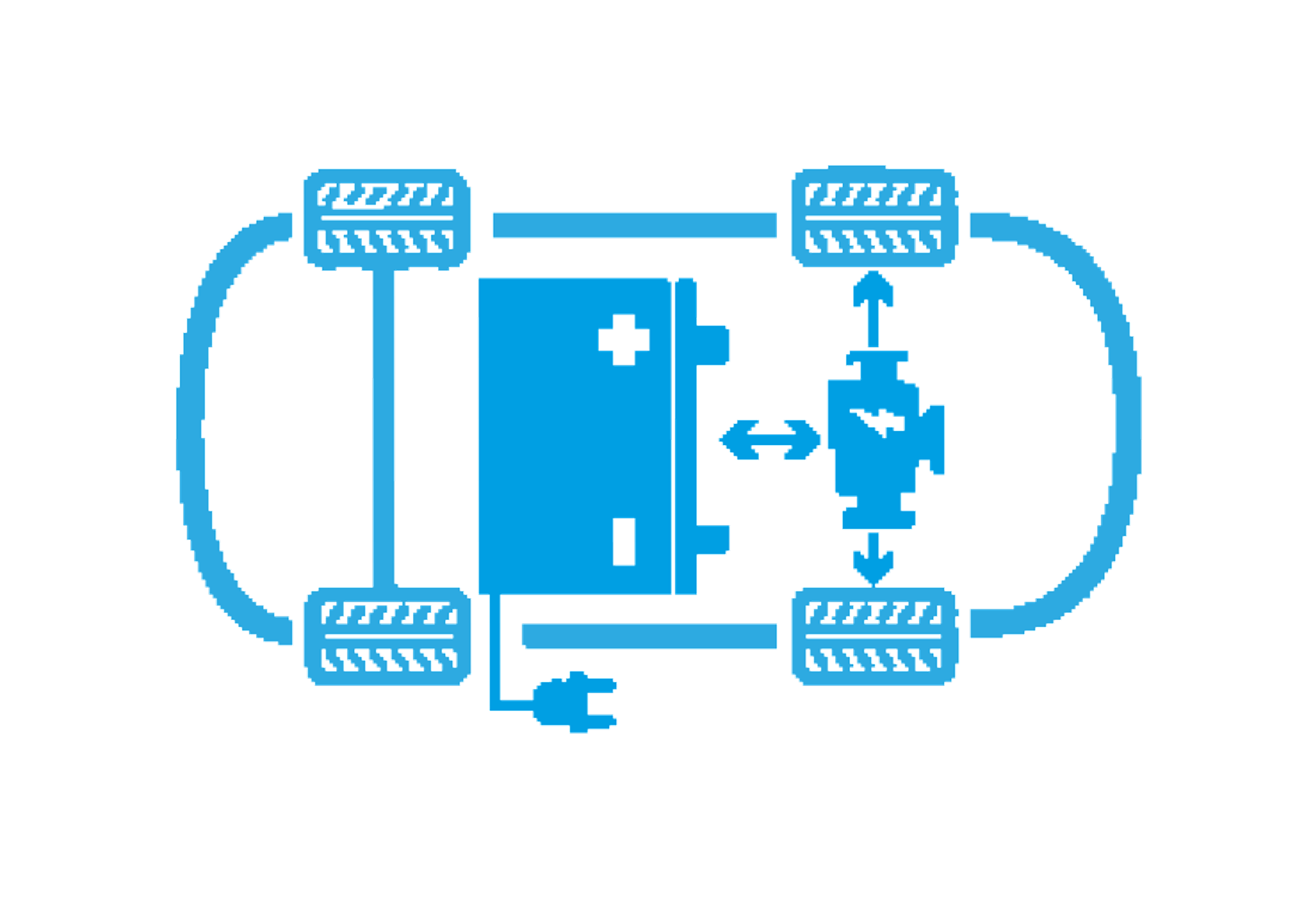 Typowy elektryk ładowany z gniazdka