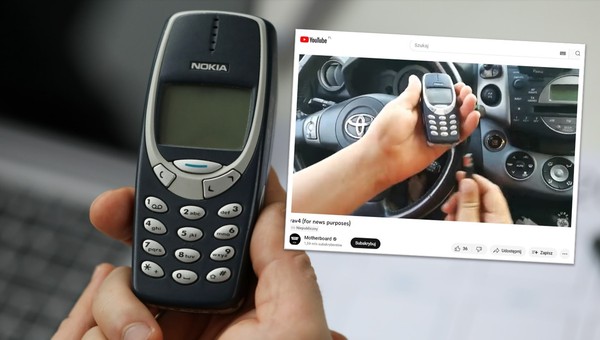 Pokazali kradzież samochodu "na Nokię 3310". Operacja zajęła 30 sekund [WIDEO]