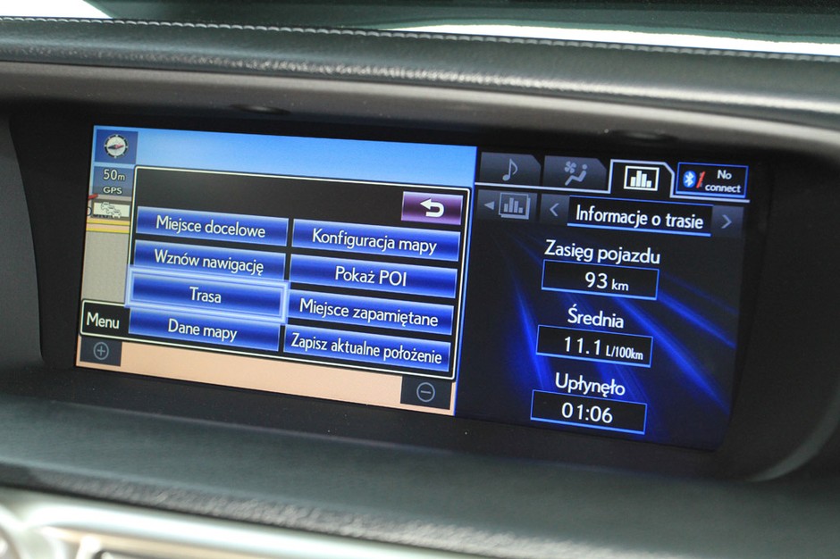 Lexus GS 450h: sportowy i multimedialny