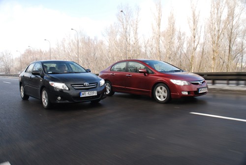 Toyota Corolla i Honda Civic - Mierzymy o klasę wyżej