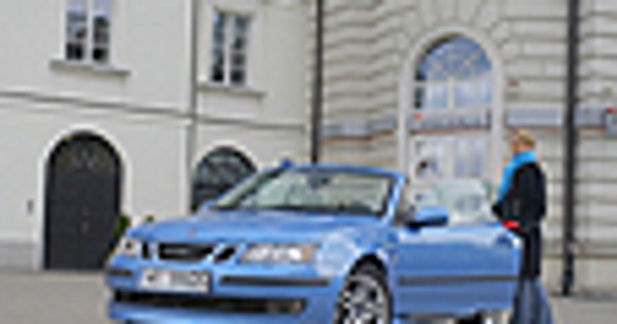 Saab 9-3 2.8 V6 Aero - Błękitna strzała