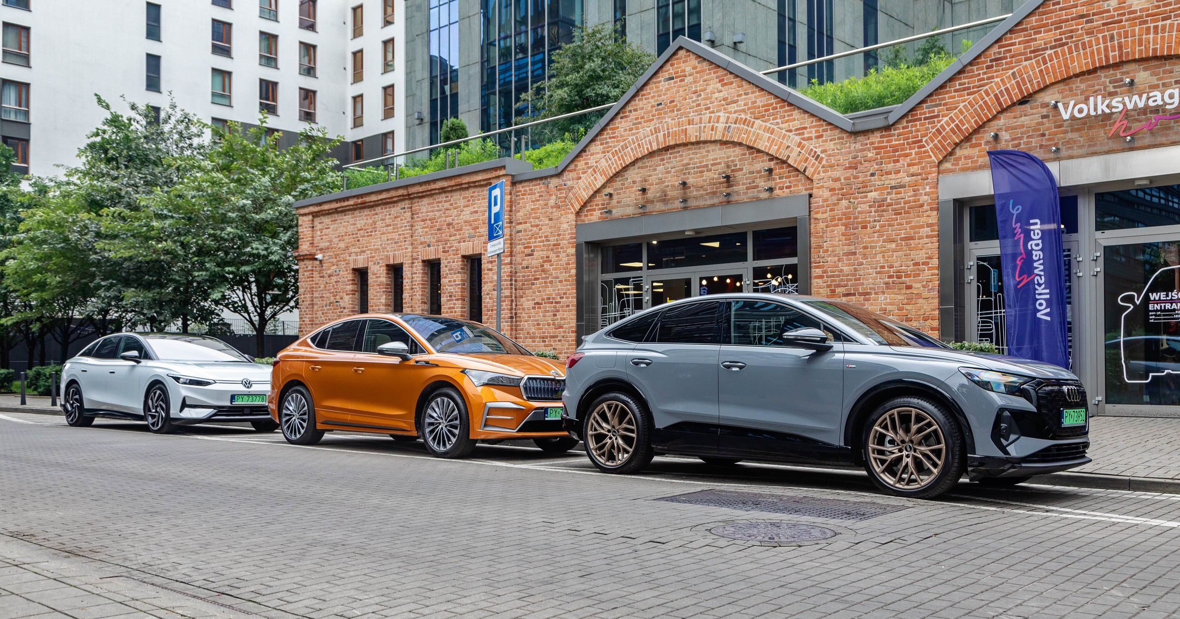 Audi Q4 e-tron/Skoda Enyaq Coupe/Volkswagen ID.7