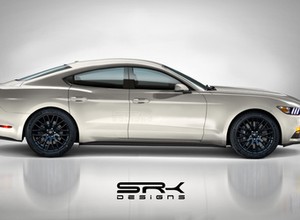 Czy tak mógłby wyglądać czterodrzwiowy Ford Mustang?