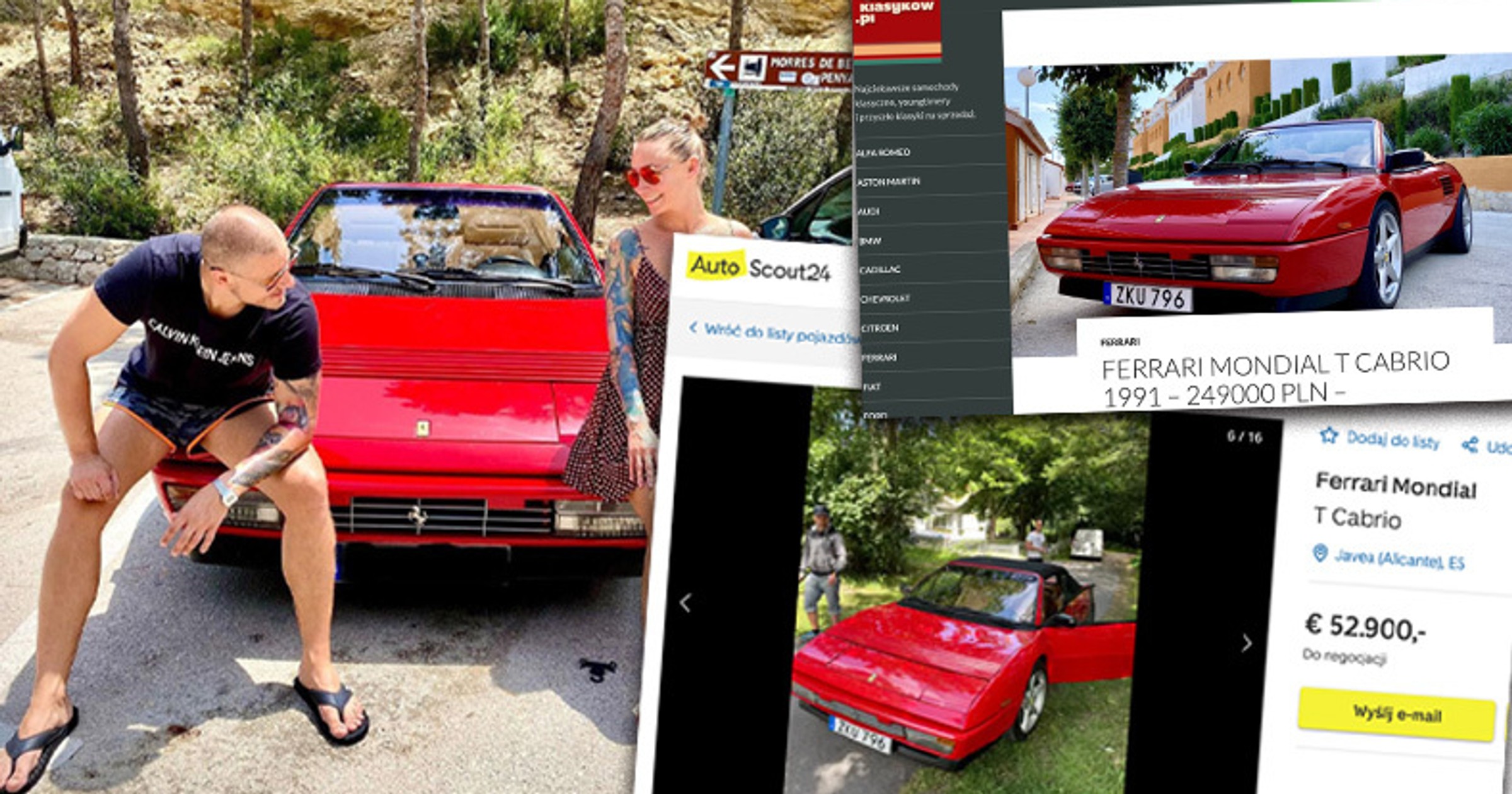 Ferrari od gwiazd filmów dla dorosłych
