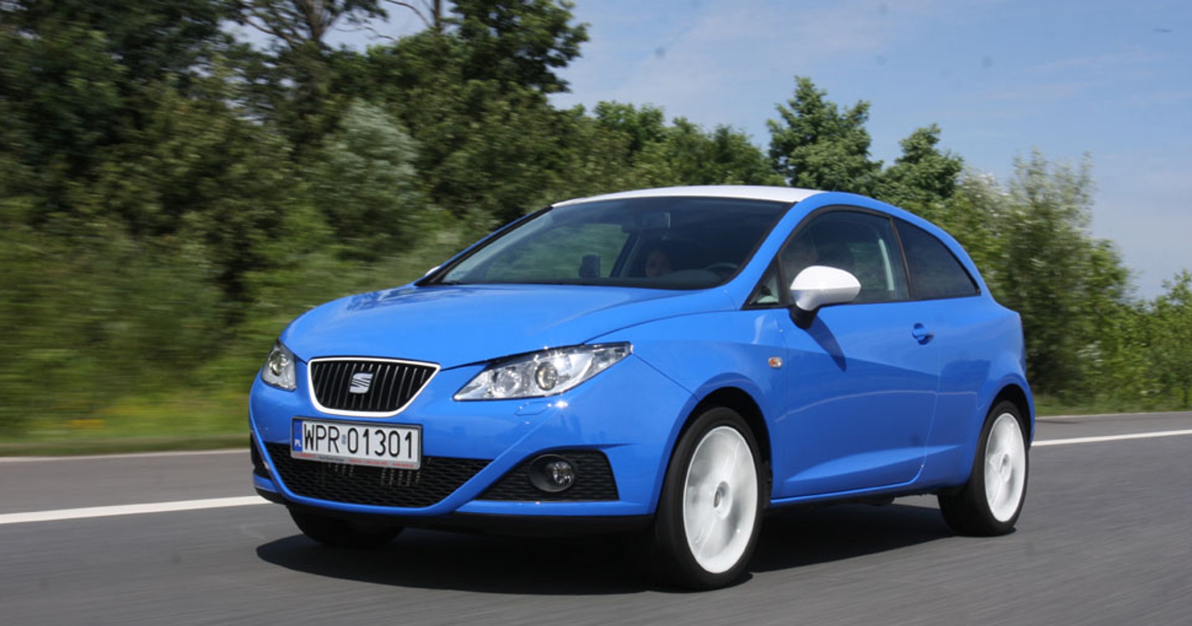 Seat Ibiza SC 1.6 Sport: Kolorystyczna zagrywka Seata