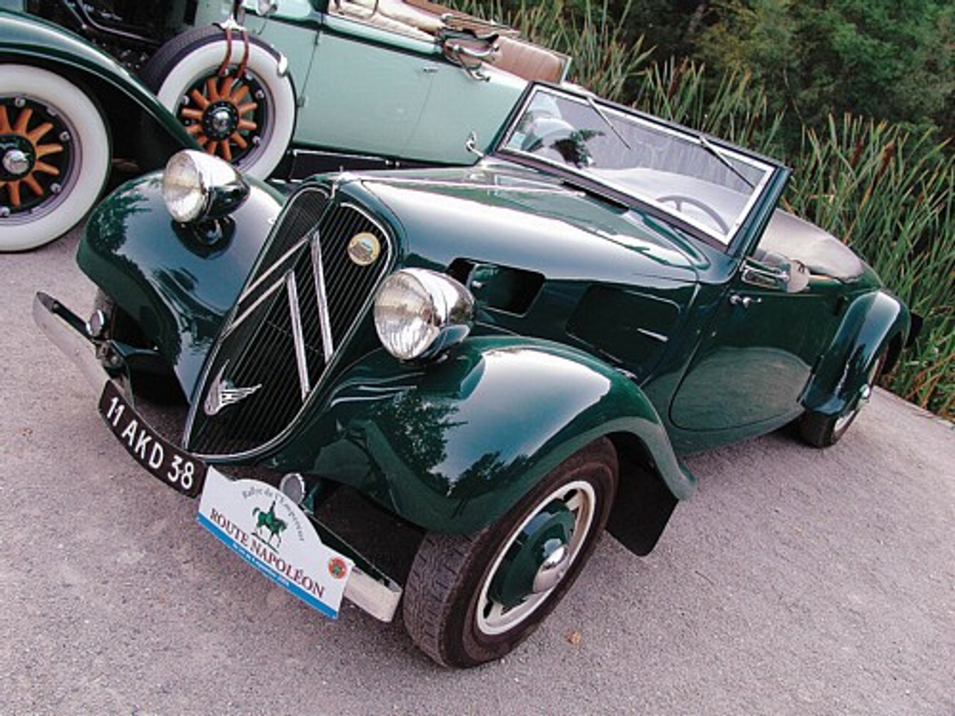 Oldtimery na szlaku Napoleona