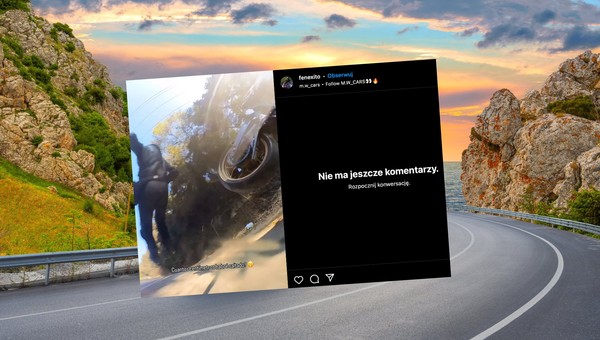 Kierowca motocykla cudem uniknął tragicznych konsekwencji