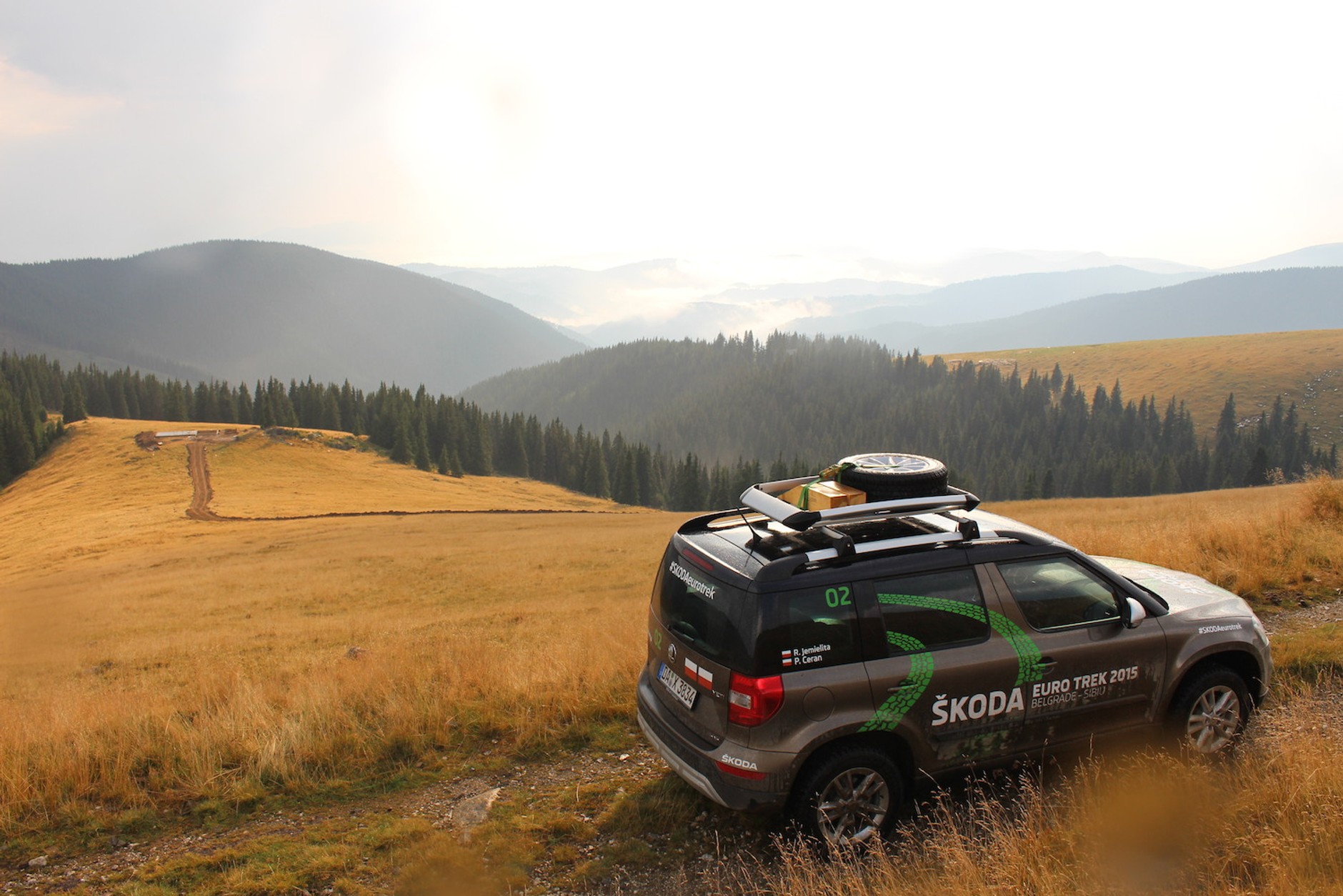 Skodą Yeti w Karpatach dla zuchwałych