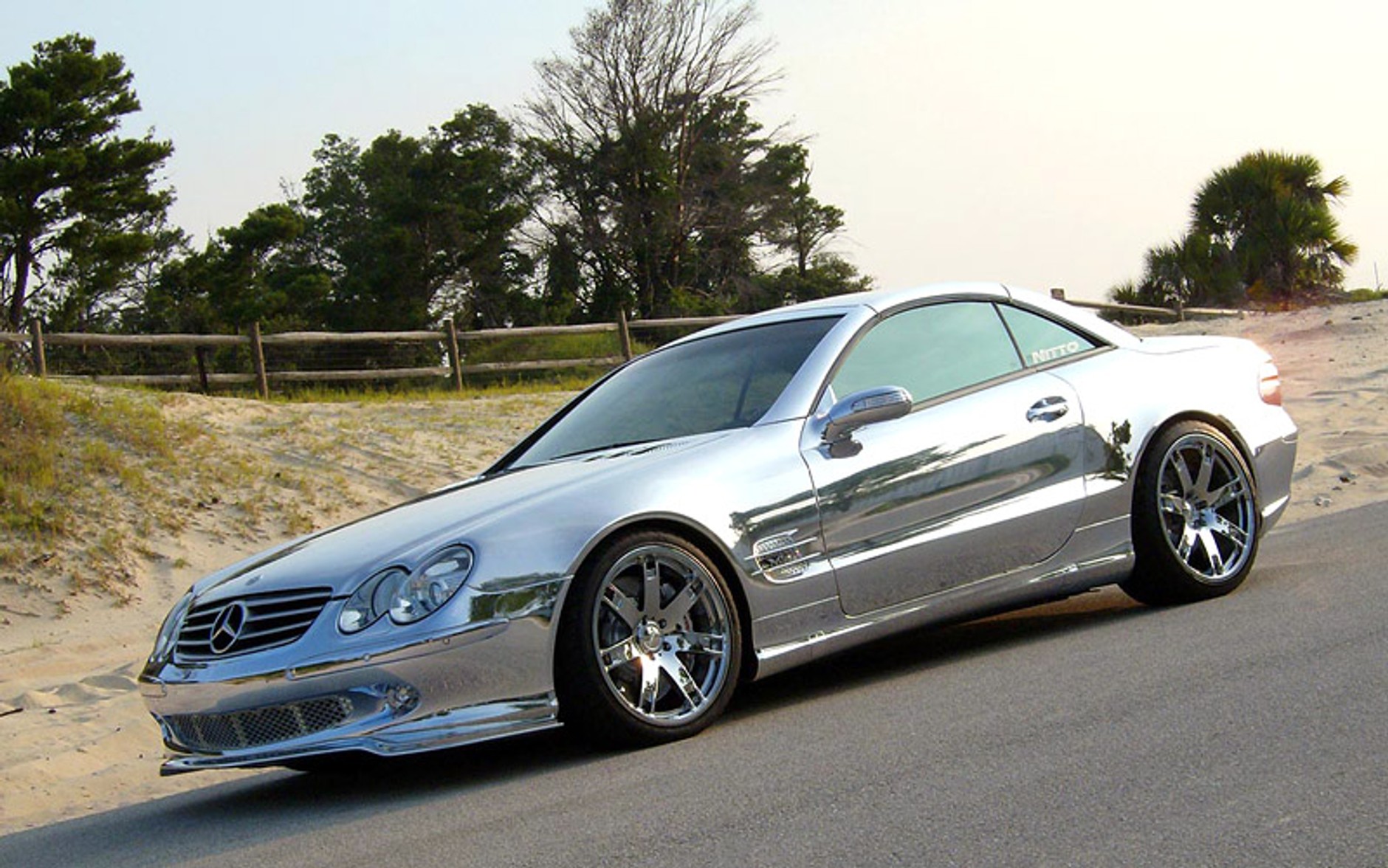 RENNtech Mercedes-Benz SL 600: niezła dawka chromu