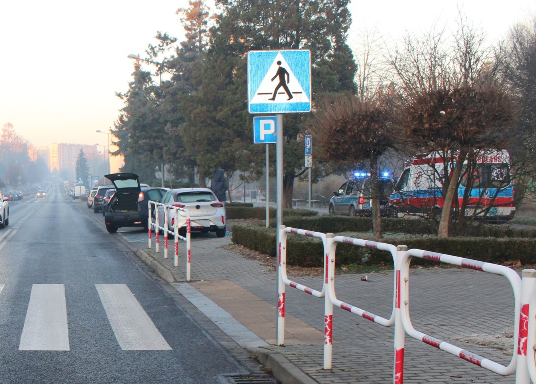 Do wypadku doszło w Oświęcimiu na ul. Tysiąclecia
