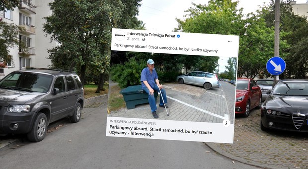 Pan Zbigniew stracił auto, bo za rzadko go używał. Kuriozalna sytuacja na parkingu