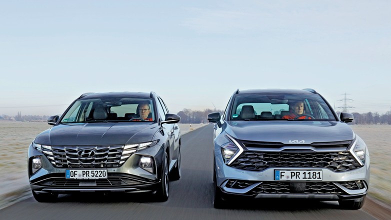 Hyundai Tucson kontra Kia Sportage