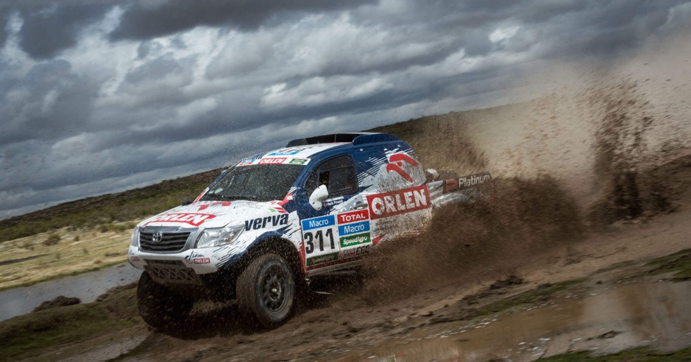 Marek Dąbrowski i Mark Powell - Orlen Team