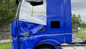 Za wszelką cenę chciał jechać dalej. Tego policjanci nie mogli darować