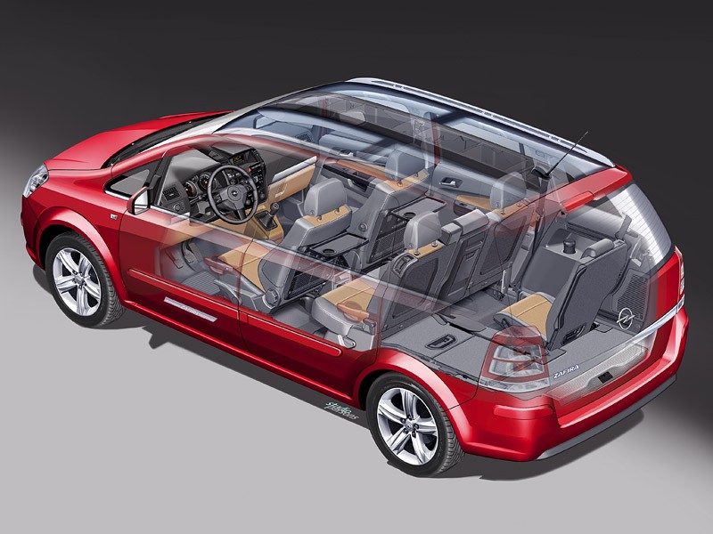 Opel: nowa Zafira w natarciu od lutego (dane techniczne plus ceny w Polsce)