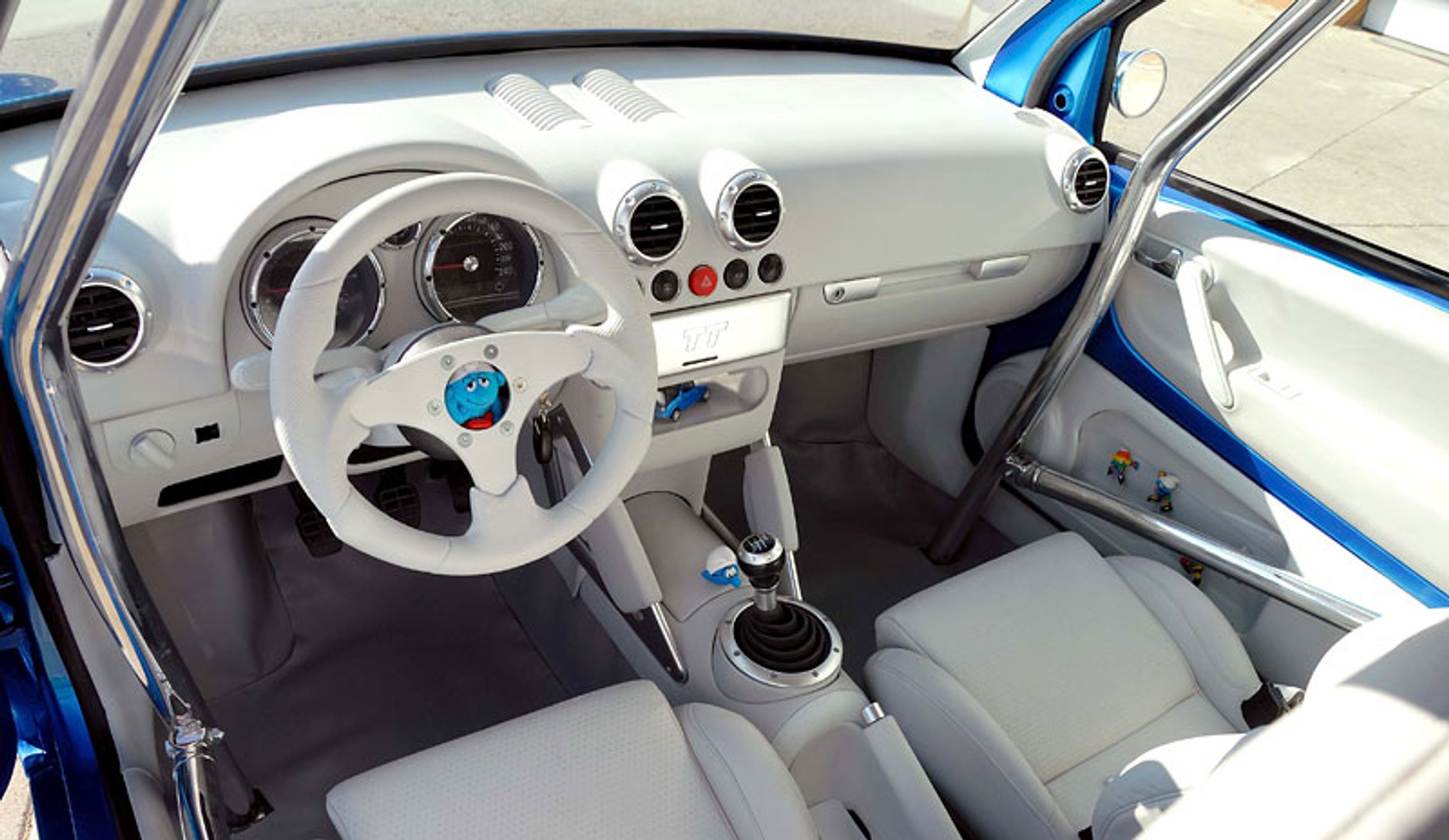 Garaż tunera: VW Lupo – wózek Papy Smerfa