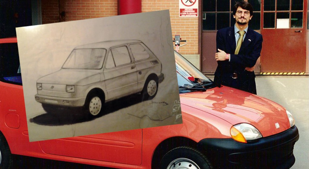 Fiaty 126 el i Seicento oraz ich stylista Luciano Bove