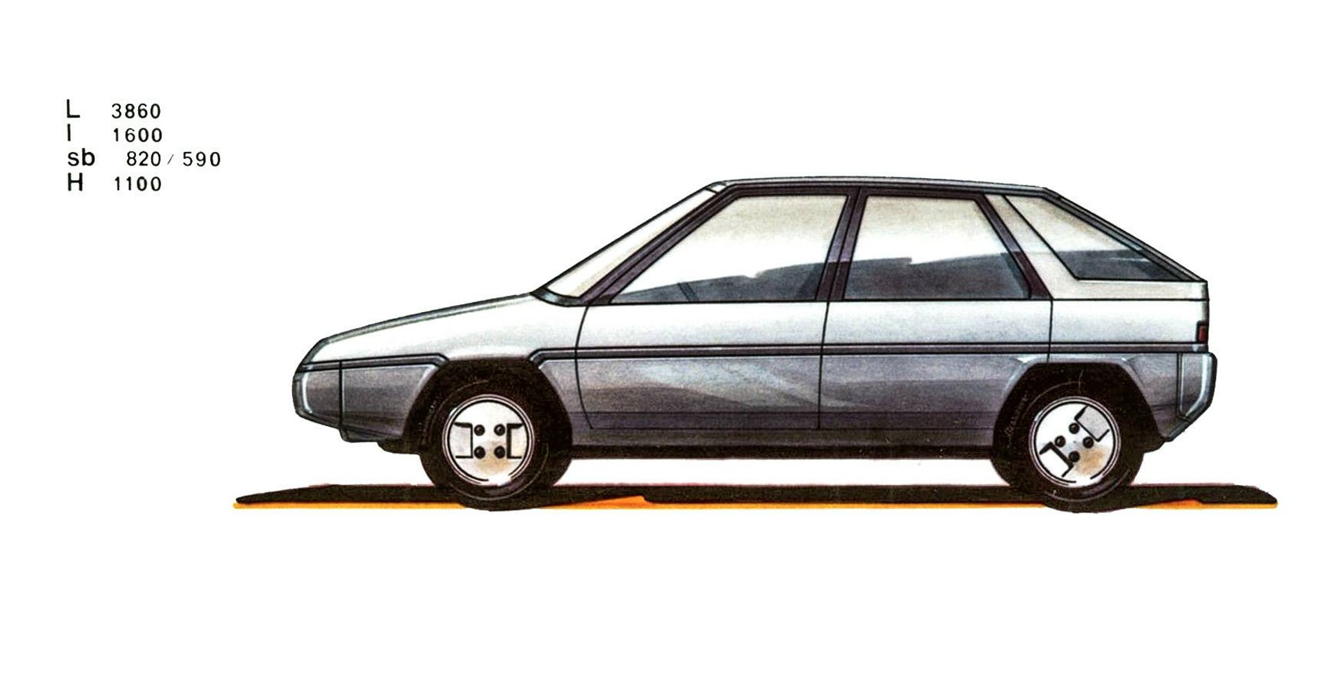 Auta projektu Bertone