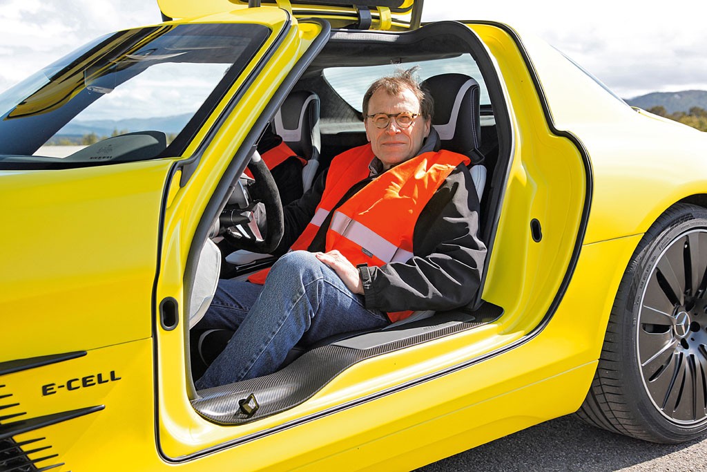 Mercedes SLS AMG E-Cell: Skrzydlak pod napięciem