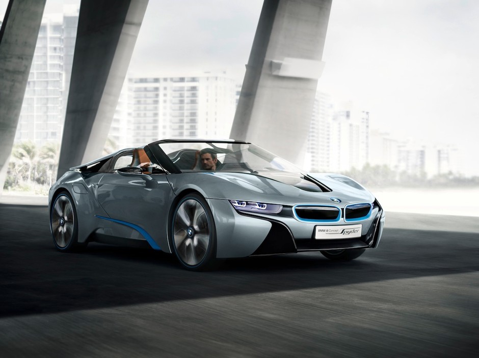 BMW i8 Concept w wersji Spyder