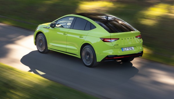 Najmocniejsza Skoda Enyaq Coupe iV ma 300 KM i do 100 km/h przyspiesza w 6,5 s